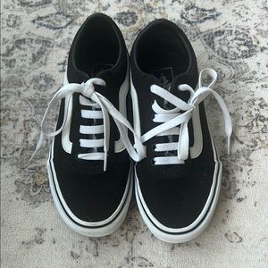 Vans Black and White Classic Sneakers